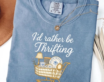 Thrifting Comfort Colors Shirt: Antique Hunter Apparel For Weekend Hauls