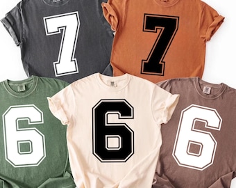 Comfort Colors® 6 7 Shirt: Viral Meme Teacher Costume Graphic Tee