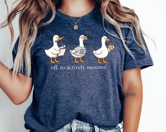 Funny Teacher State Testing Goose Shirt: Test Day Tee, Testing Coordinator T-Shirt, Middle School