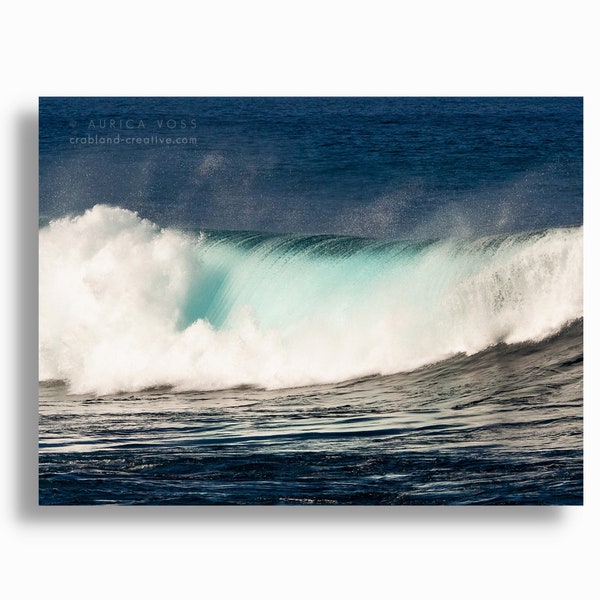 Image de vagues - mer sur toile - Décoration murale de Tenerife pour le bureau à domicile - achetez des œuvres d'art photographiques directement auprès de l'artiste - livraison gratuite