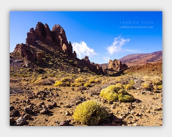 Nature picture on canvas - Tenerife wall pictures - Living room wall decoration - Buy photo art directly from the photographer - Free shipping