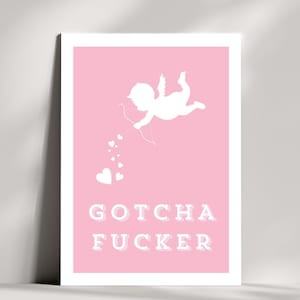 Lustige Postkarte Freund Valentinstag, Freche Valentinskarte Ehemann, Humorvolle Karte Partner Wortspiel, Geschenk Valentines Day witzig