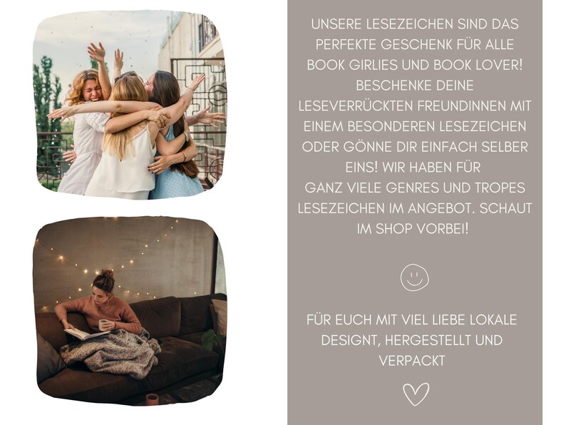 Lesezeichen Slow Burn Romance Book Club Trope Geschenk Book Lover Booktok Romantasy Romance Girl Bücherwurm Geschenkidee Romance Bookmark