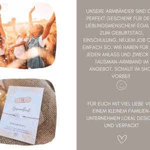 Talisman Armband Bergkristall Gesundheit, Gute Besserung Glückbringer Lieblingsmensch Geschenkidee Genesung Mutmacher Schmuck beste Freundin