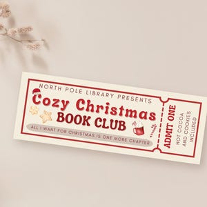 Lesezeichen Weihnachten Christmas Book Club Geschenk Book Girl Bookmark Weihnachtsgeschenk Christmas Romance Bücherwurm Book Merch Book Tok