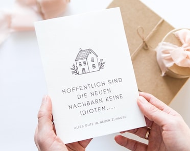 New Home, Who Dis? – Lustige Glückwunschkarte Zum Einzug (12,7 X 17,8 Cm) Mit Umschlag