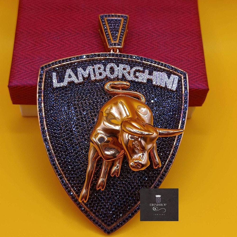 Iced out hotsell lamborghini chain