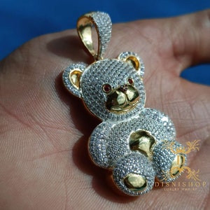 Buy Tiny Bear Pendant Online In India - Etsy India