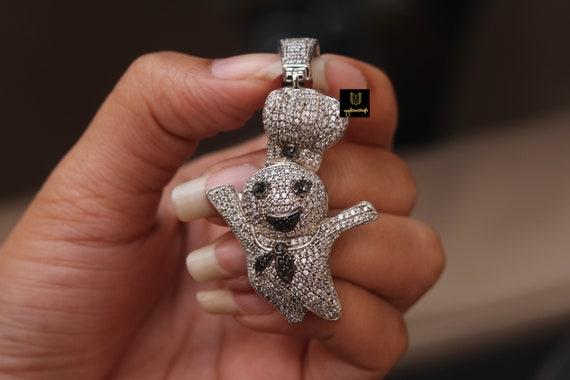 Diamond Pillsbury Dough Boy Diamond - Etsy