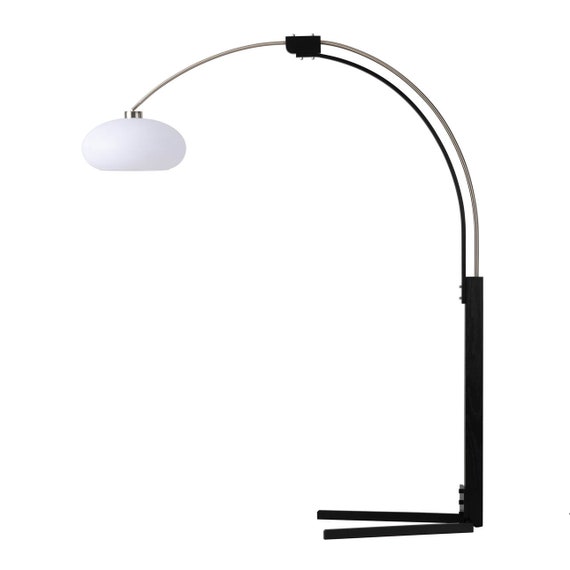 Arched floor sale lamp with dimmer