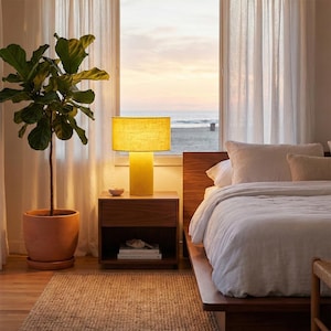 Moonlight, Table Lamp, Mustard