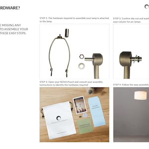 Tambo Arc Floor Lamp – Natural Ash Wood, Weathered Brass, Linen Shade image 14