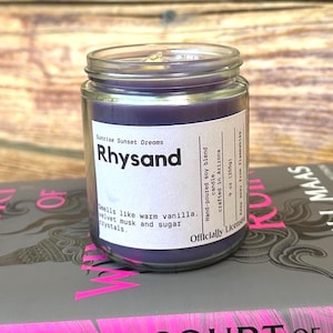 Rhysand Candle & Wax Melt Set: A Court of Thorns and Roses, Officially Licensed