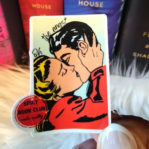 Oh The Angst Bookish Sticker: Romance Reader Water Bottle Decal