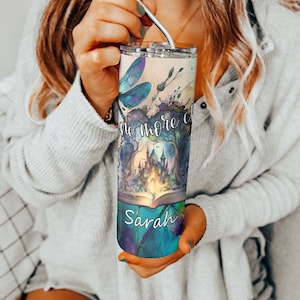 Bookish Tumbler: &quot;Just One More Chapter&quot; Insulated Travel Mug