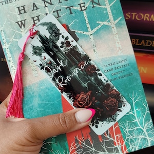 Dark Romance Custom Bookmarks, Romantic Goth Style Bookmarks for Dark Romance Readers Bookish Merch for Spicy Book Lovers