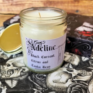 Adeline Candle: Black Currant, Jasmine & Tonka Bean - H.D. Carlton Officially Licensed Merch