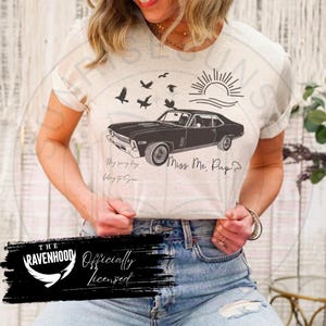 Officially Licensed Ravenhood Series Tee: Miss Me Pup Booktok Crewneck | Sean Roberts IYKYK Bookish Tee | Kate Stewart Fandom | Book Merch oatmeal