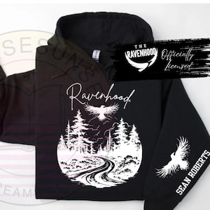 The Ravenhood Hoodie:  The Ravenhood Series Merch Officially Licensed
