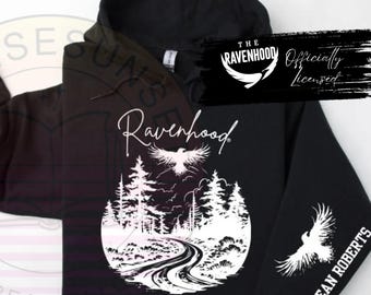 Officially Licensed Ravenhood Series Merch Sean Dom Tobias Bookish Hoodies Kate Stewart Merch Book Lover Sweatshirts for Romance Readers
