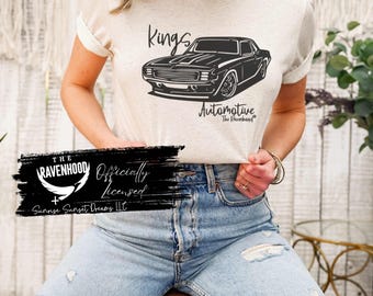 Kings Automotive Ravenhood Series Tee: Officially Licensed Booktok Merch