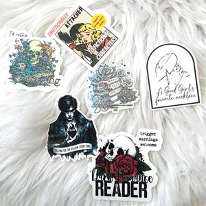 Dark Romance Sticker Bundle: Kindle & Laptop Decals