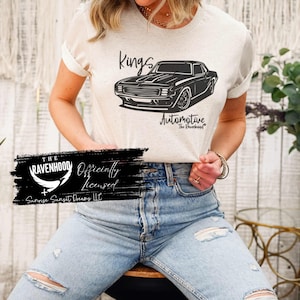 Kings Automotive Shirt: Officially Licensed The Ravenhood Series Merch