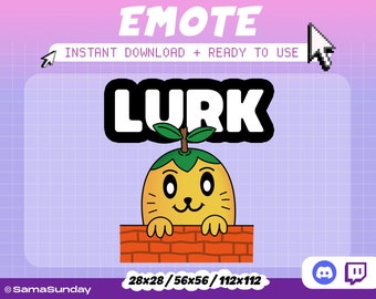 Acechar Emote, Twitch Emote, Discord Emote, Youtube Emote, Streamer Emote, Lindo acechar Emote, Acechar Emotes Twitch, Meme Emote Twitch, Juegos