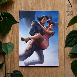 A5 - FREE FLYING - Bryce and Hunt - Print