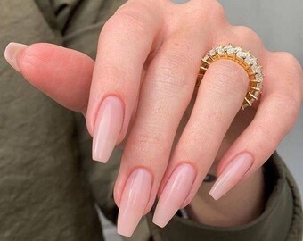 Tan Fake Nails Etsy Ireland