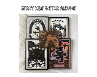 Official Stray Kids Rock-star Albums OPENED Please Read Description 