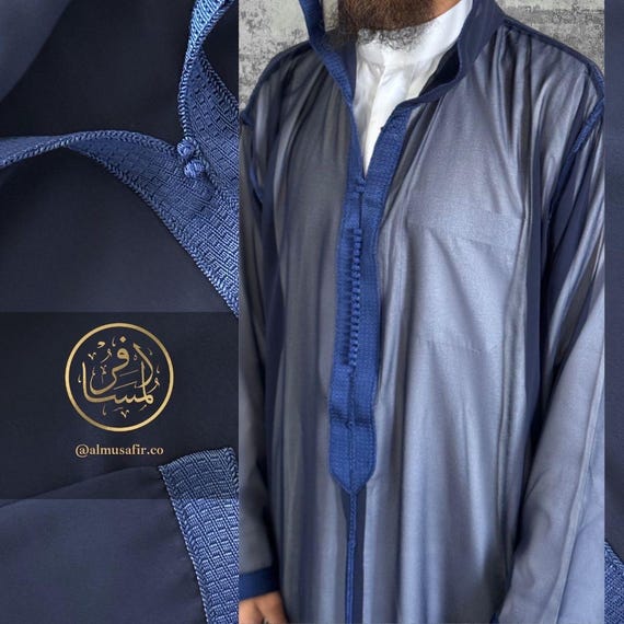 Djellaba marocaine transparente transparente Jelaba Jellaba pour