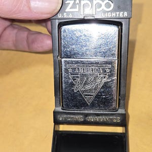 Zippo Lighter America USA Engraved