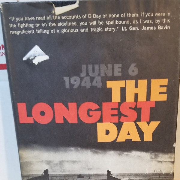 The Longest Day HC/DJ by Cornelius Ryan 1959