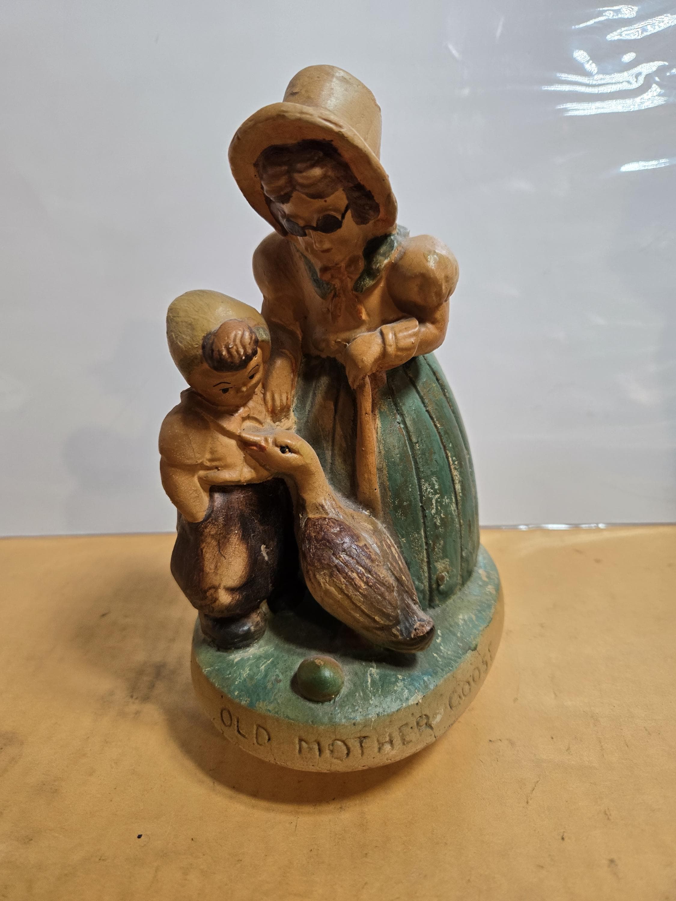 ヴィンテージ マザーグース ミニチュア 陶器 置物 アンティーク Vintage Mother Goose Figurines - Etsy