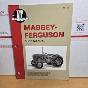 Massey-Ferguson Tractor I & T Shop Manual MF-14