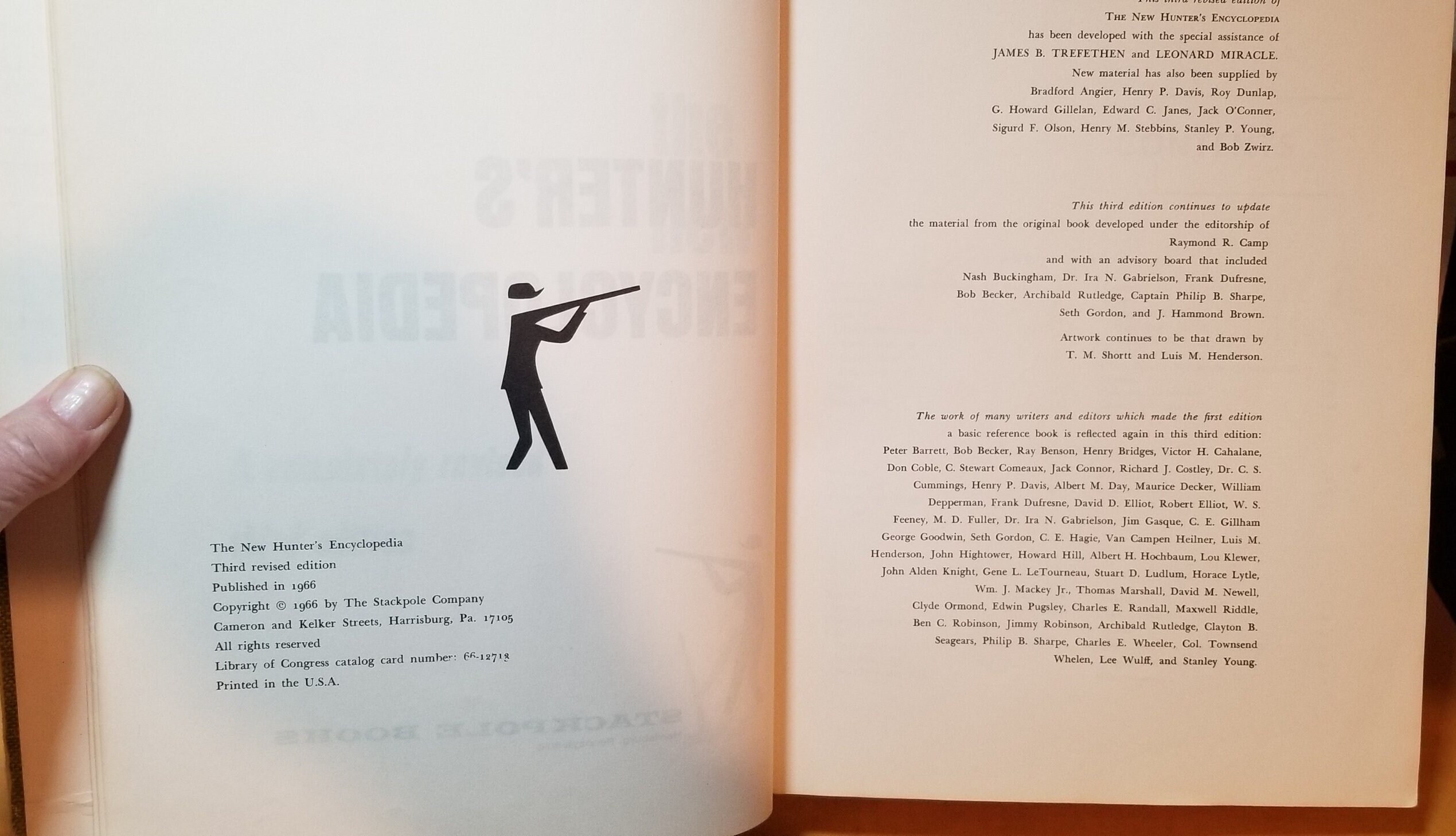 The New Hunter's Encyclopedia 1966 Third Edition Stackpole Books - Etsy