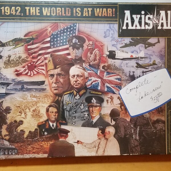 Axis and Allies Game Pieces Etsy