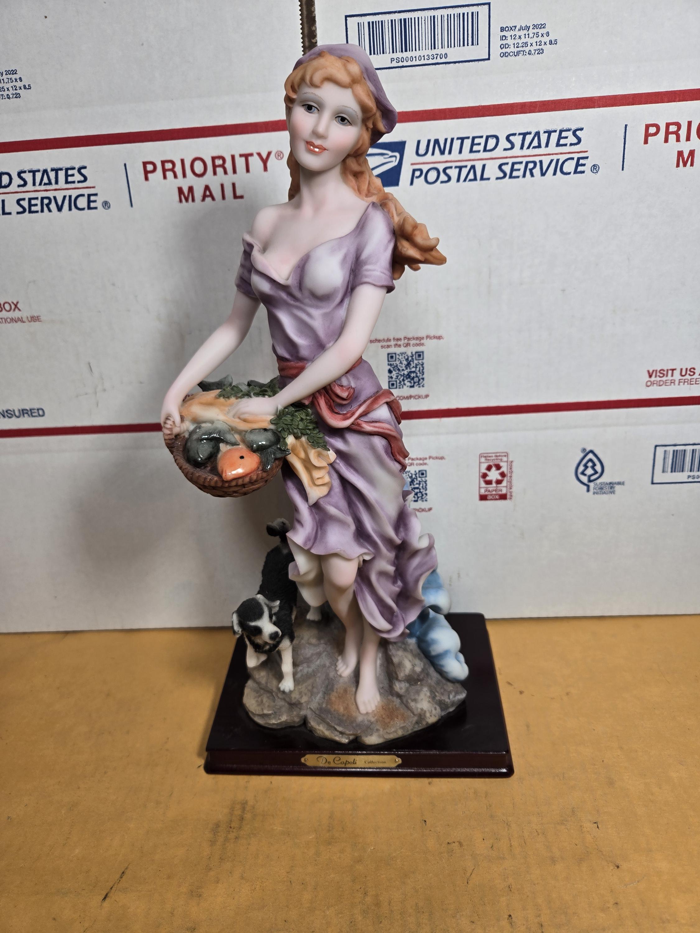 【希少】De Capoli collection 天使と女性　イタリア De Capoli Collection - Etsy