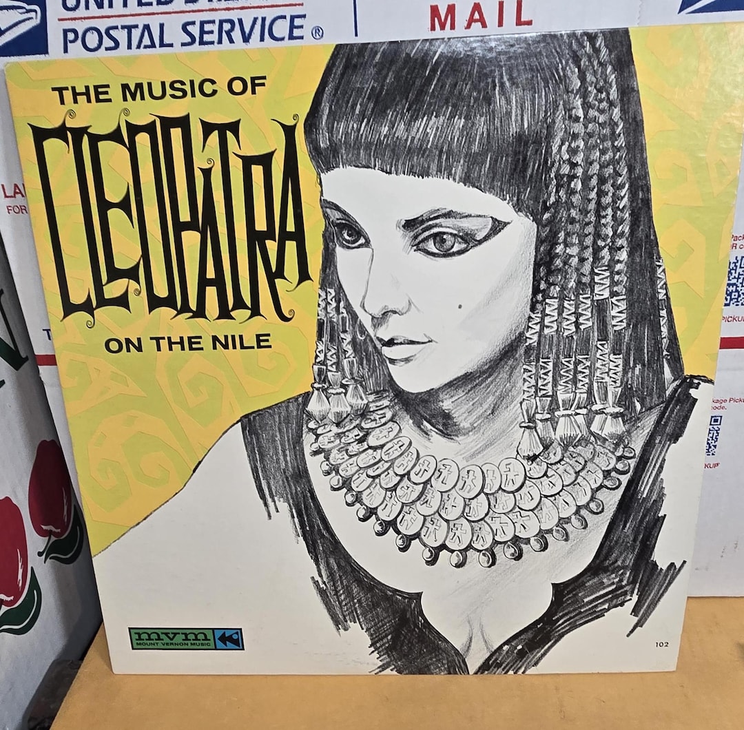 LP Record the Music of Cleopatra on the Nile MVM Records 102 - Etsy