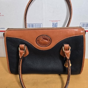 Original Dooney & Bourke Designer Satchel All Weather Leather Purse
