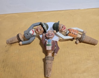 Three ANRI Bottle Cork Stoppers