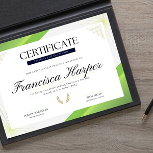 Digital Certificate Award | Canva Editable Certificate | Instant Download | Certificate Template | Custom Template | Award Certificate