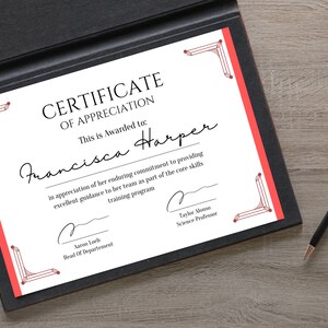 Digital Certificate Award | Canva Editable Certificate | Instant Download | Certificate Template | Custom Template | Award Certificate