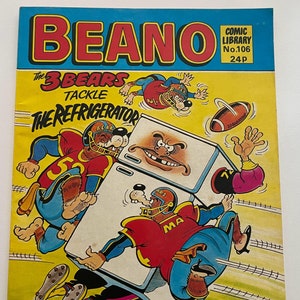 Beano Comic Library No. 106 - The 3 Bears Tackle the Refrigerator