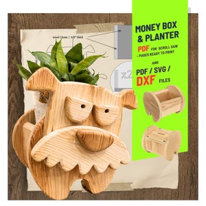 Woodworking Dog no.2  Design for Unique Home & Garden Decoration | PDF | SVG | DXF | Scroll Saw