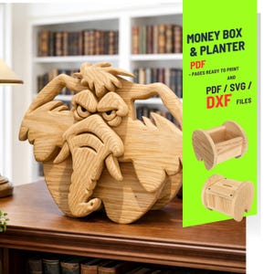 Houtbewerking olifant nr. 2 ontwerp voor unieke huis- en tuindecoratie | PDF | SVG | DXF | Figuurzaag: