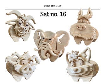 Animal Planter Box Plans: 5 DIY Scroll Saw Patterns (PDF & SVG)