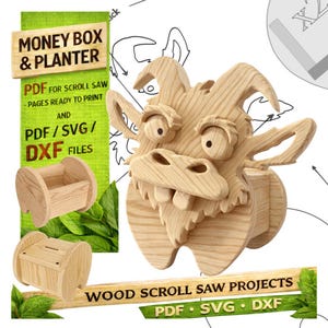 Woodworking Goat Design for Unique Home & Garden Decoration | PDF | SVG | DXF | Scroll Saw