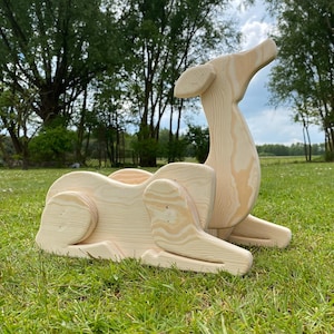 Hirsch Hirsch Hirschgeweih Holzbearbeitungspläne - Blumen & Tier Pflanzkasten, Dekupiersäge Muster, PDF, SVG für Gartentöpfe in 2 Größen
